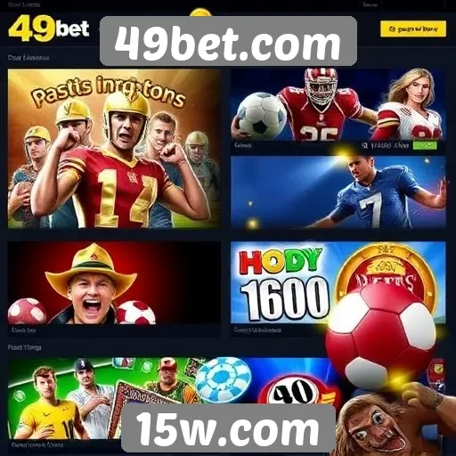 Variedade de jogos disponíveis no 49bet.com